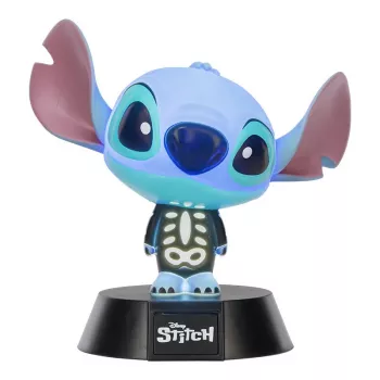 Stalinė lempa Paladone Stitch Skeleton Icon Light – naktinė šviesa su personažu