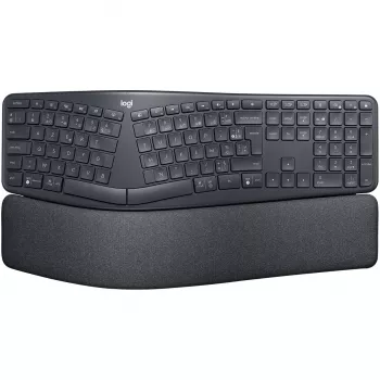 Belaidė ergonominė klaviatūra Logitech ERGO K860 for Business, pilno dydžio, AZERTY