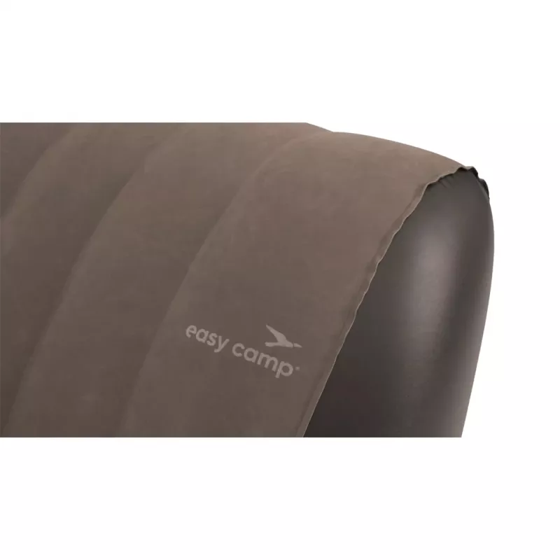 Pripučiamas poilsinis šezlongas Easy Camp 420072, rudas, PVC, 840×1400×700 mm