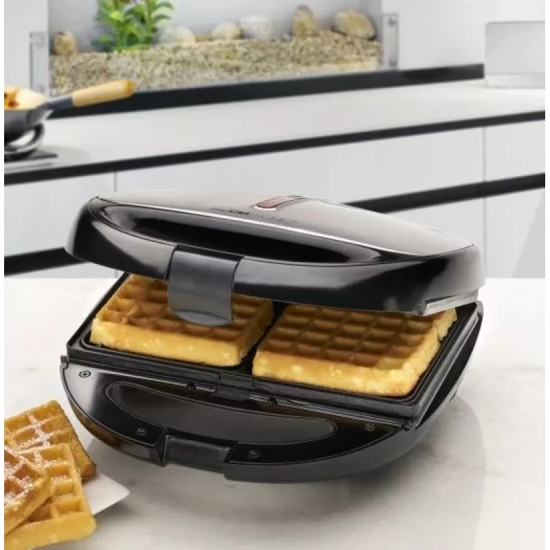 Sumuštinių keptuvė Clatronic ST/WA 3670 800 W, juoda, nerūdijantis plienas