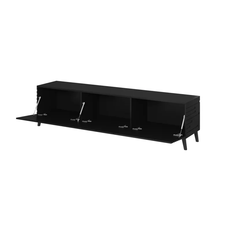 Cama RTV NOVA Spintelė 186x40x48 mat juodas