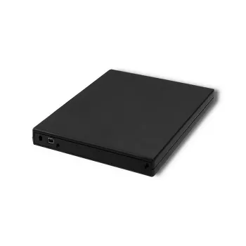 Išorinis optinių diskų dėklas CD/DVD SATA USB 2.0 9,5 mm