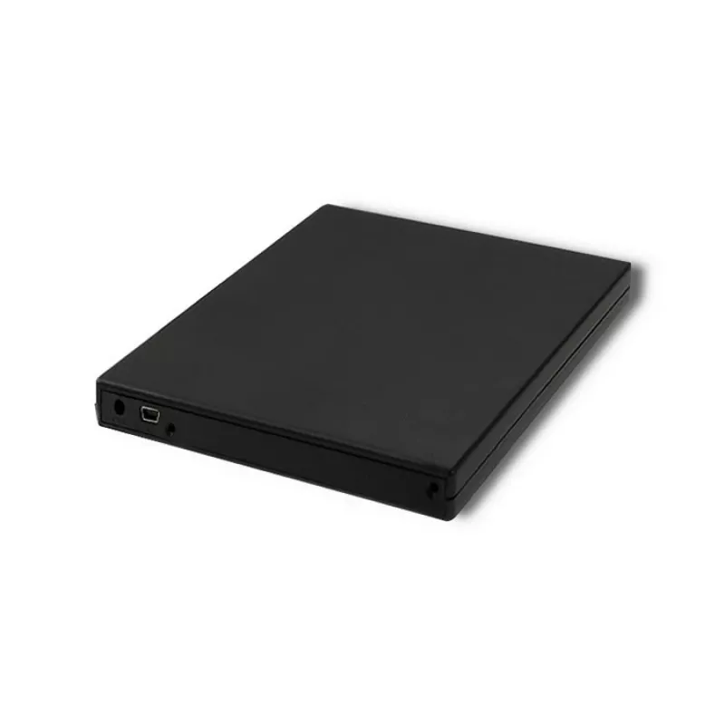 Išorinis optinių diskų dėklas CD/DVD SATA USB 2.0 9,5 mm