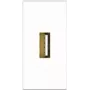 Kindermann Konnect flex 45 click - Modulinis snap-in lizdas - USB 2.0 A tipo - Baltas, RAL 9010