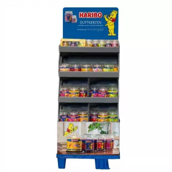 Dekoratyvinių žvakių stendas Haribo Mix A2372