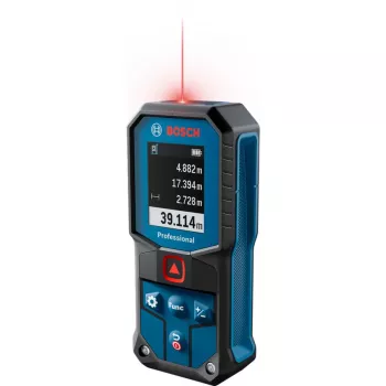Lazerinis atstumo matuoklis GLM 40-31 Professional (mėlyna/juoda, diapazonas 50 m, raudona lazerio linija)