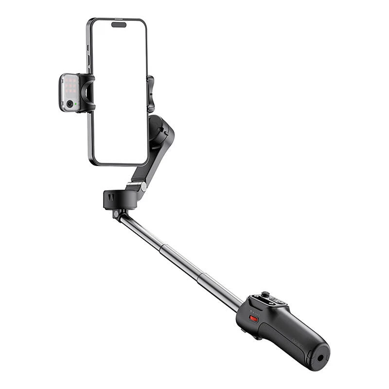 3 ašių išmaniojo telefono gimbalas Hohem iSteady V3 Kit – juodas, lengvas, 3 ašių stabilizacija