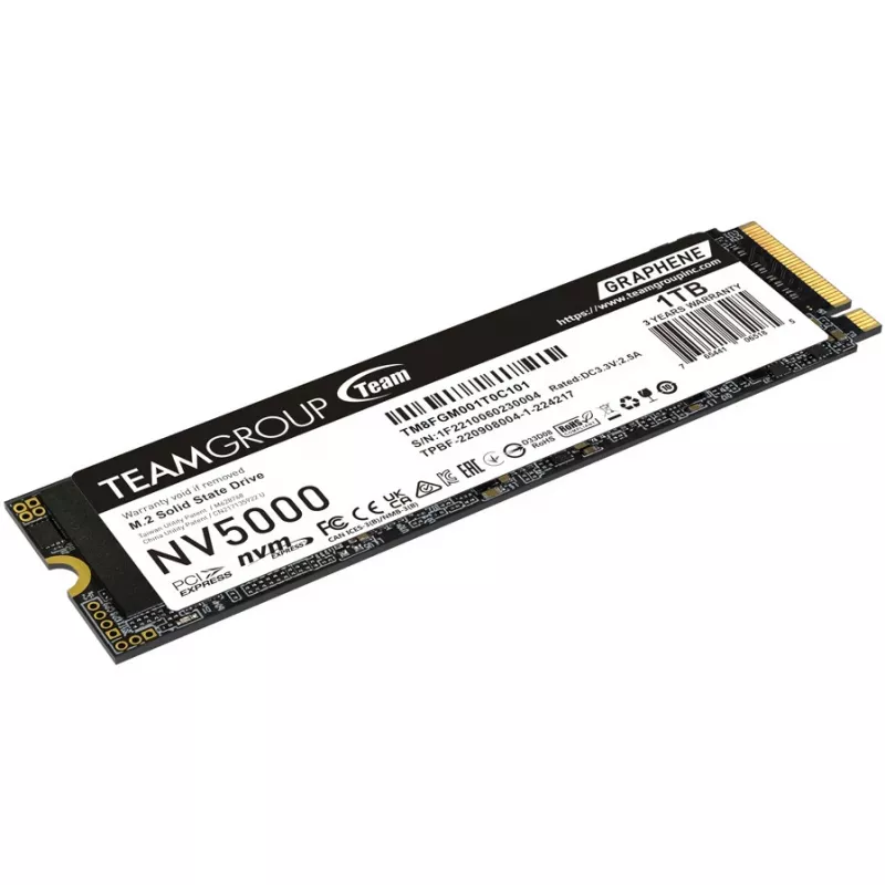 SSD diskas Team Group 1TB M.2 NVMe PCIe 4.0 TM8FGM001T0C101