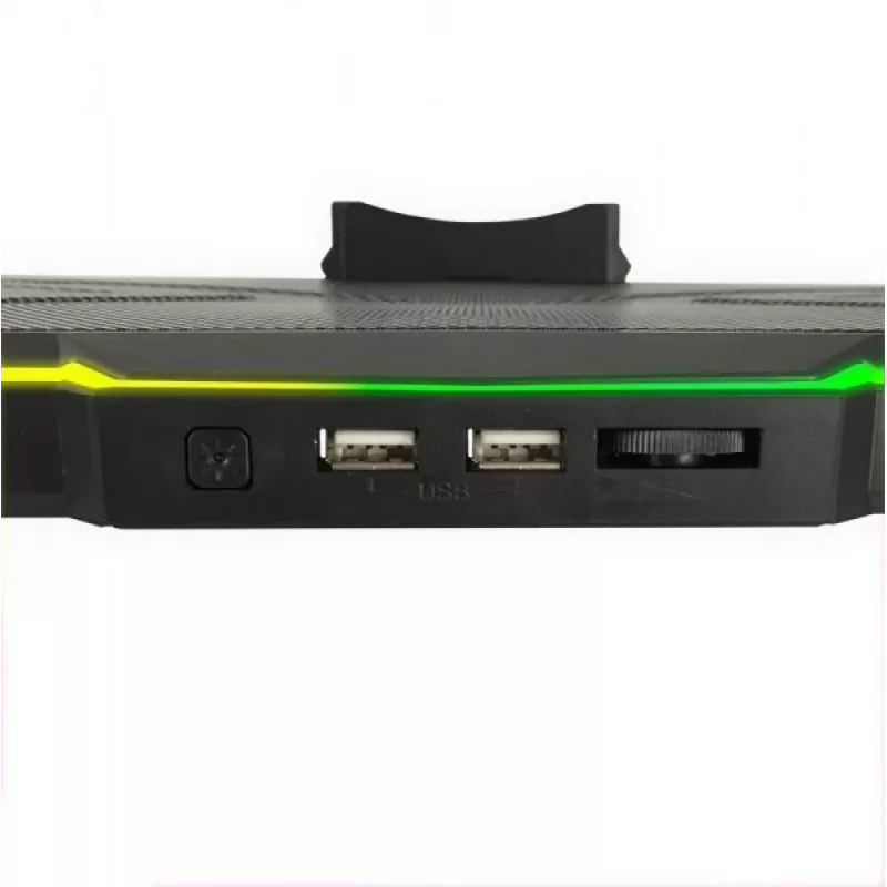 Aušinimo padėklas nešiojamam kompiuteriui ESPERANZA EGC110 17 colių (43,2 cm), 1 ventiliatorius 18 cm, 800 aps./min., 63 CFM, USB 2.0, juodas