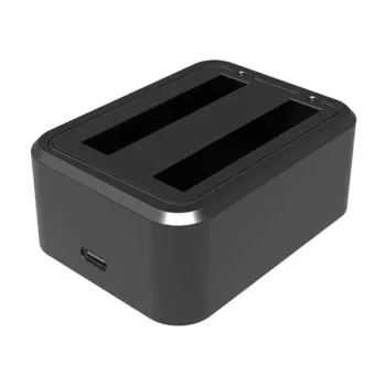 Puluz USB dviejų baterijų kroviklis PU818, skirtas Insta360 X3