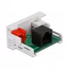 DeLOCK Easy 45 modulis 2 x RCA lizdas (motina) į RJ45 lizdą (motiną) 22,5 x 45 mm