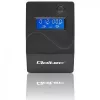 Qoltec Monolith nepertraukiamo maitinimo šaltinis (UPS) Dvigubo keitimo (Online) 1 kVA 600 W 2 AC lizdai