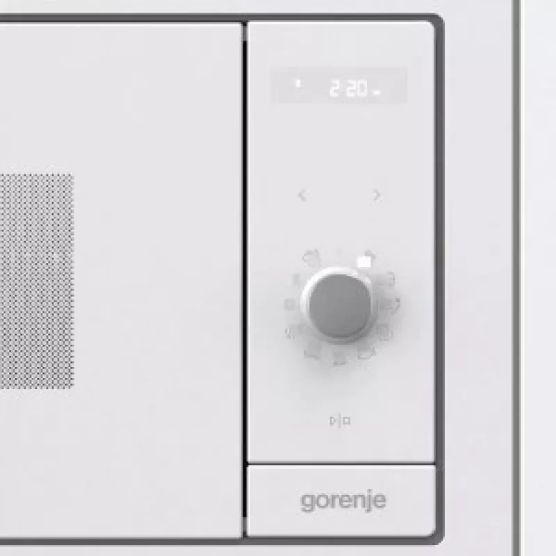 Gorenje BM235G1SYW balta kombinuota mikrobangų krosnelė įmontuojama 23 L 900 W