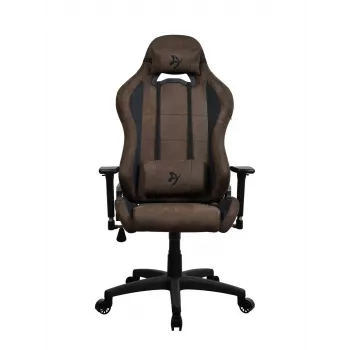 Žaidimų kėdė Arozzi Torretta SuperSoft – ergonomiška ruda, atraminė konstrukcija