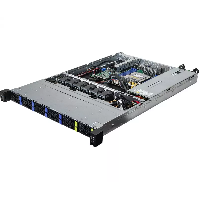ASRock 1U8S4E-GENOA/2T serverio barebone SoC lizdas SP5 (LGA 6096) stelažas (1U)