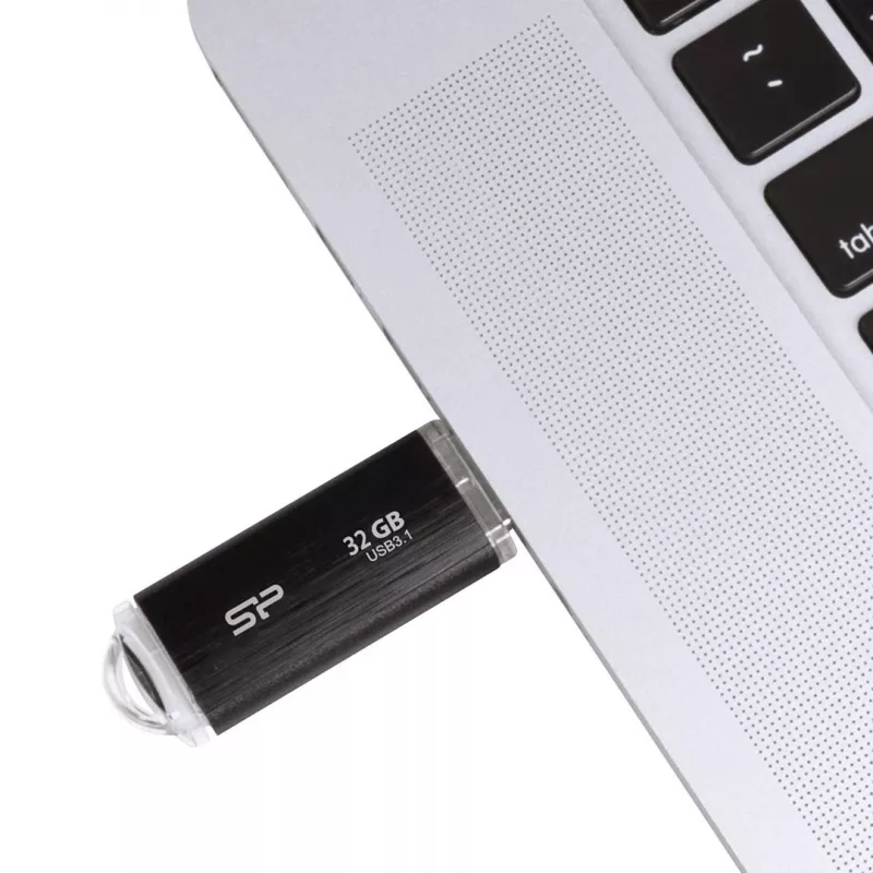Silicon Power Blaze B02 USB atmintukas 32 GB USB-A 3.2 Gen 1 (3.1 Gen 1) Juoda