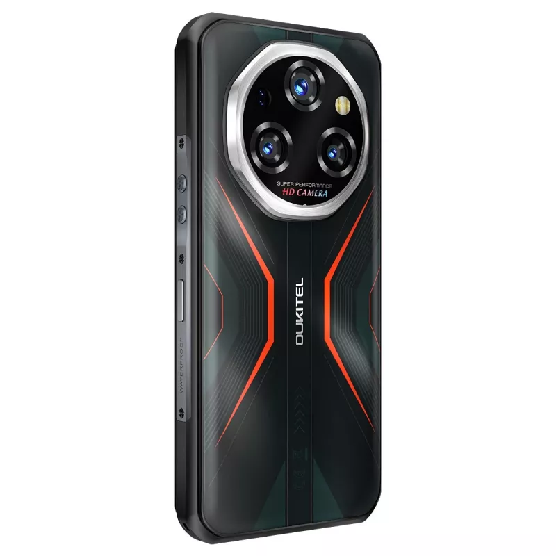 Išmanusis telefonas Oukitel WP55 Pro 6,6 colio 16GB/512GB Oranžinis