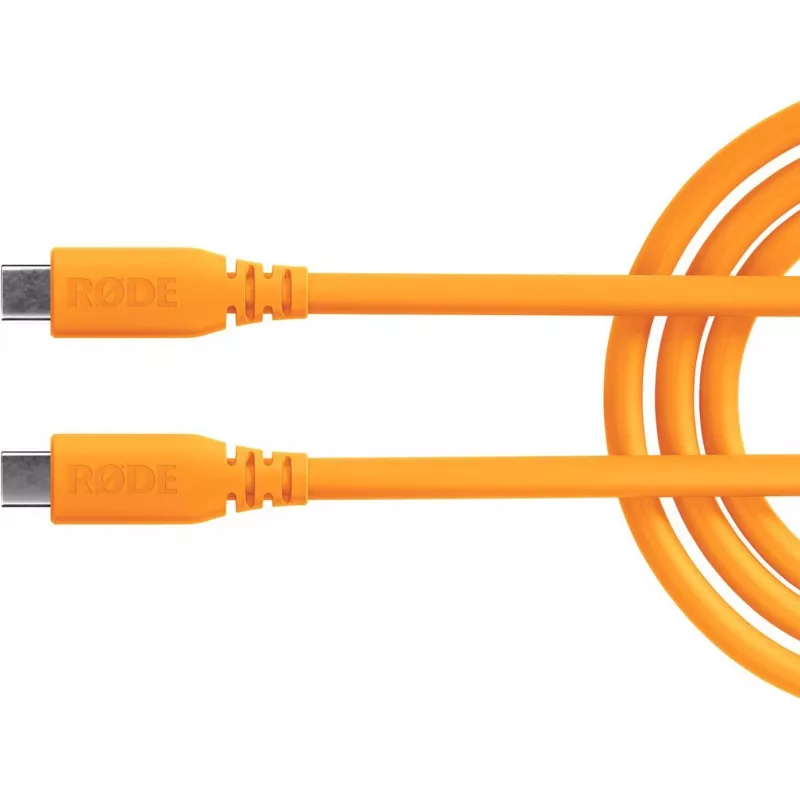 Rode SC27-O USB-C į USB-C laidas USB 3.2 Gen1, oranžinis (2 m, PD)