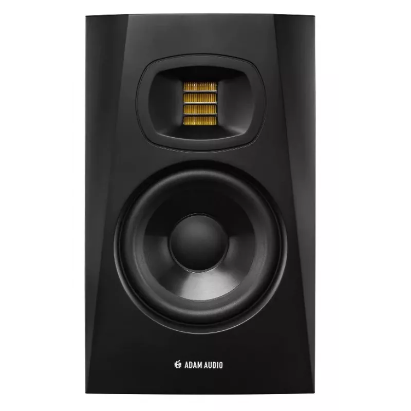 Studijiniai monitoriai ADAM AUDIO T5V, 5 col. žemųjų dažnių garsiakalbis, 1,9 col. aukštųjų dažnių garsiakalbis, 45–25 000 Hz, 106 dB, juodi