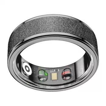 Plaštakės žiedas Colmi R10 juodas 10 dydis 20 mm