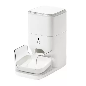 Automatinis ėdalo ir vandens dozatorius katėms ir šunims Catlink Fresh 2 Luxury – 4 l talpa, baltas ABS korpusas