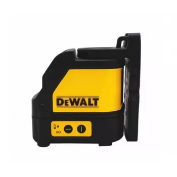 DeWALT DW088CG – žalias lazerinis nivelyras, kryžminės linijos, 30 m, sriegis 1/8 colio, baterija AA