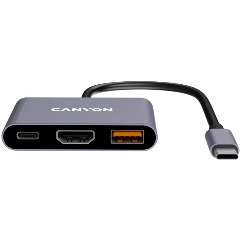 Canyon DS-4 USB-C Hub 10000 Mbit/s HDMI USB 3.2 Gen 2