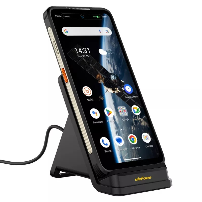 UleFone WCS01 belaidis greitasis kroviklis stovas 50W USB Type-C, juodas