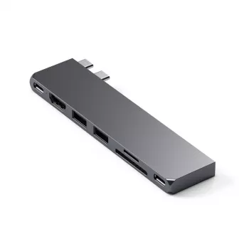 Satechi Type-C Pro Hub Slim – Kosminė pilka
