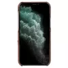 Krusell 62176 dėklas iPhone 12 Pro Max, rudas