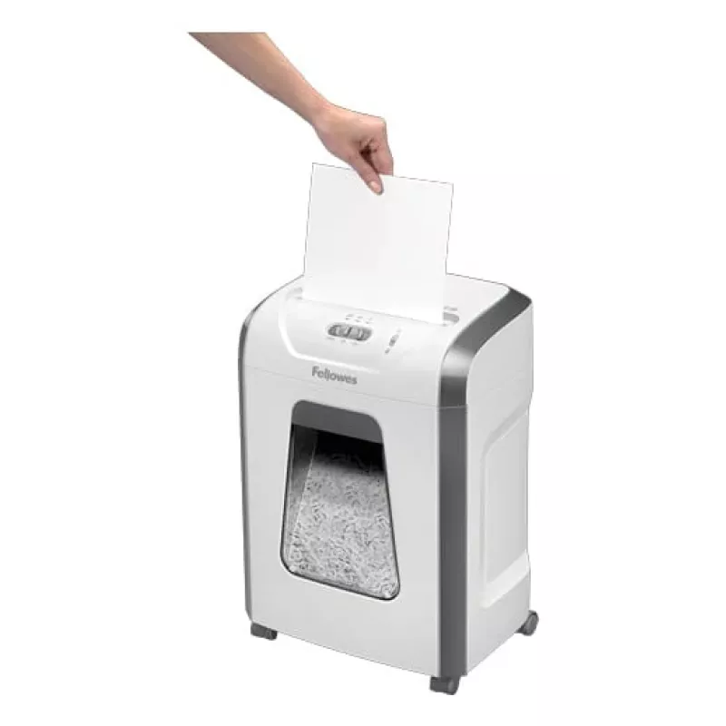 Popieriaus smulkintuvas Fellowes 15C, kryžminis pjovimas, 22,4 cm, baltas