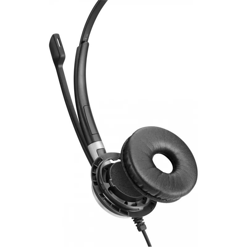 EPOS IMPACT SC 660 USB ML Ausinės su mikrofonu, laidinės, USB-A, juodos ir sidabrinės spalvos