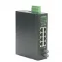 Tinklo jungiklis ROLINE Industrial Switch 7x RJ-45 1x ST nevaldomas, full duplex