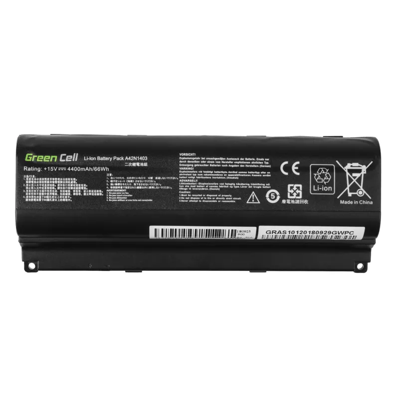 Baterija Green Cell AS128, skirta ASUS ROG G751 serijai