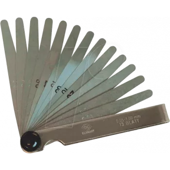Matuoklių rinkinys c.k tools T3527M 413 – 27 ašmenų nerūdijančio plieno tarpų matavimo komplektas