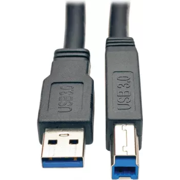 25 pėdų USB 3.0 SuperSpeed aktyvus kartotuvinis laidas A kištukas-B kištukas 25 - USB laidas - USB B tipo kištukas