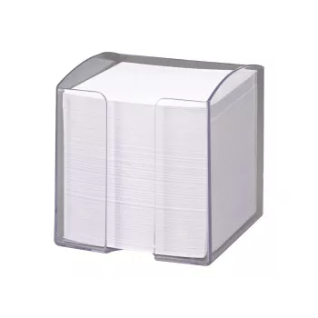 Skaidrus kvadratinis bloknotas Durable TREND 105x100x100 mm
