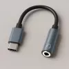USB C į 3,5 mm lizdo adapteris, 10 cm