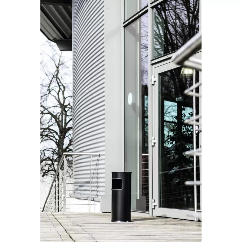 Šiukšliadėžė Durable 333023 17 L apvali metalinė sidabrinė