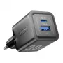Vention FEQB0-EU sieninis greitasis įkroviklis 30W, 1x USB-C, juodas