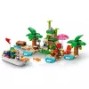 LEGO statybinis rinkinys 77048 Animal Crossing kelionė valtimi su Kapitono sala