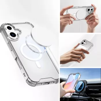 4smarts 541182 Dėklas iPhone 16 (6,1 colio / 15,5 cm) permatomas