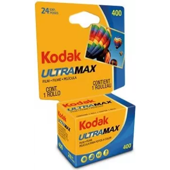 KODAK ULTRA MAX 400 – spalvota negatyvinė juosta – 135 (35 mm) – ISO 400 – 24 kadrai