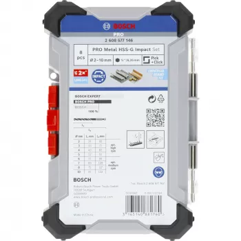 Gręžtų rinkinys Bosch Impact Control HSS 2608577146
