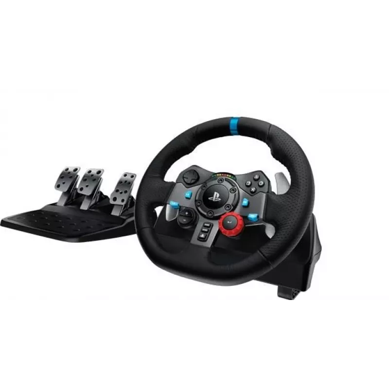 Logitech G29 Vairas su pedalais PlayStation 3, PlayStation 4, PC, USB, juodas