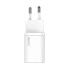 Baseus Super Si Smartphone White AC greitasis kroviklis patalpoms