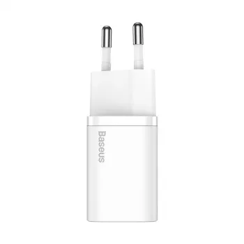Baseus Super Si Smartphone White AC greitasis kroviklis patalpoms