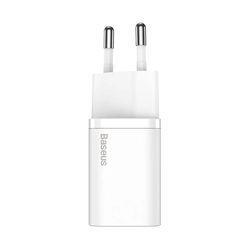 Baseus Super Si Smartphone White AC greitasis kroviklis patalpoms