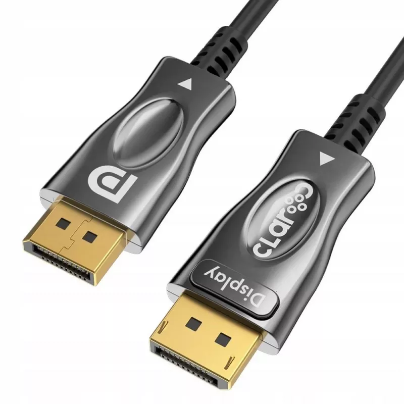 CLAROC CABLE DisplayPort 1.4 AOC laidas, 8K, 5m, CLAROC-DP-14-5M