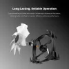Ventiliatorius Montech HP140 ARGB PWM 14 cm Juodas 1760 RPM